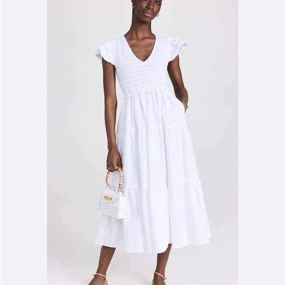 NWT Tuckernuck O.P.T. Phoebe linen and cotton dress NWT - Picture 4 of 10